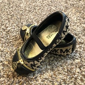 Black Michael Kors Toddler Girl Shoes